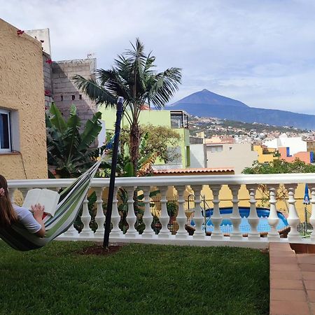 Casa" Vistas Al Teide" Mar Piscina Privada Parking Cubierto Gratuito En Las Instalaciones La Victoria de Acentejo Екстер'єр фото