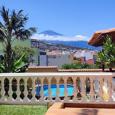 Casa" Vistas Al Teide" Mar Piscina Privada Parking Cubierto Gratuito En Las Instalaciones La Victoria de Acentejo Екстер'єр фото