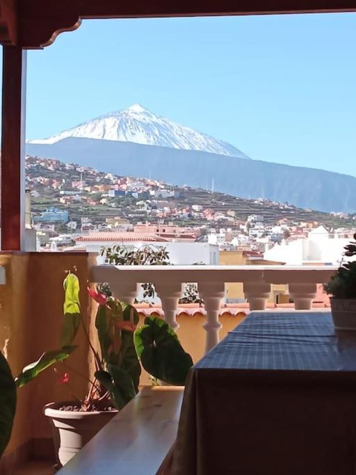 Casa" Vistas Al Teide" Mar Piscina Privada Parking Cubierto Gratuito En Las Instalaciones La Victoria de Acentejo Екстер'єр фото