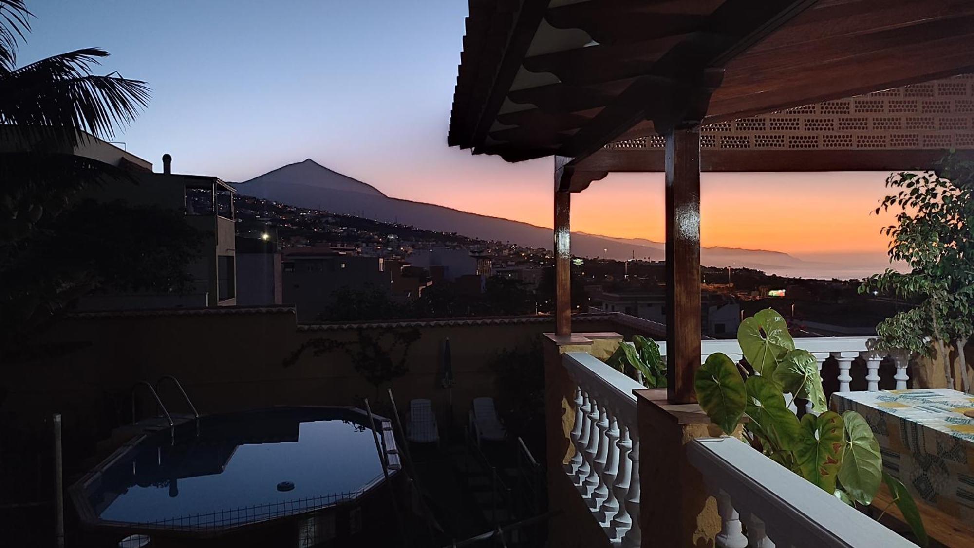 Casa" Vistas Al Teide" Mar Piscina Privada Parking Cubierto Gratuito En Las Instalaciones La Victoria de Acentejo Екстер'єр фото