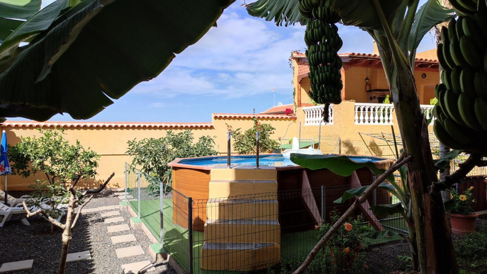 Casa" Vistas Al Teide" Mar Piscina Privada Parking Cubierto Gratuito En Las Instalaciones La Victoria de Acentejo Екстер'єр фото