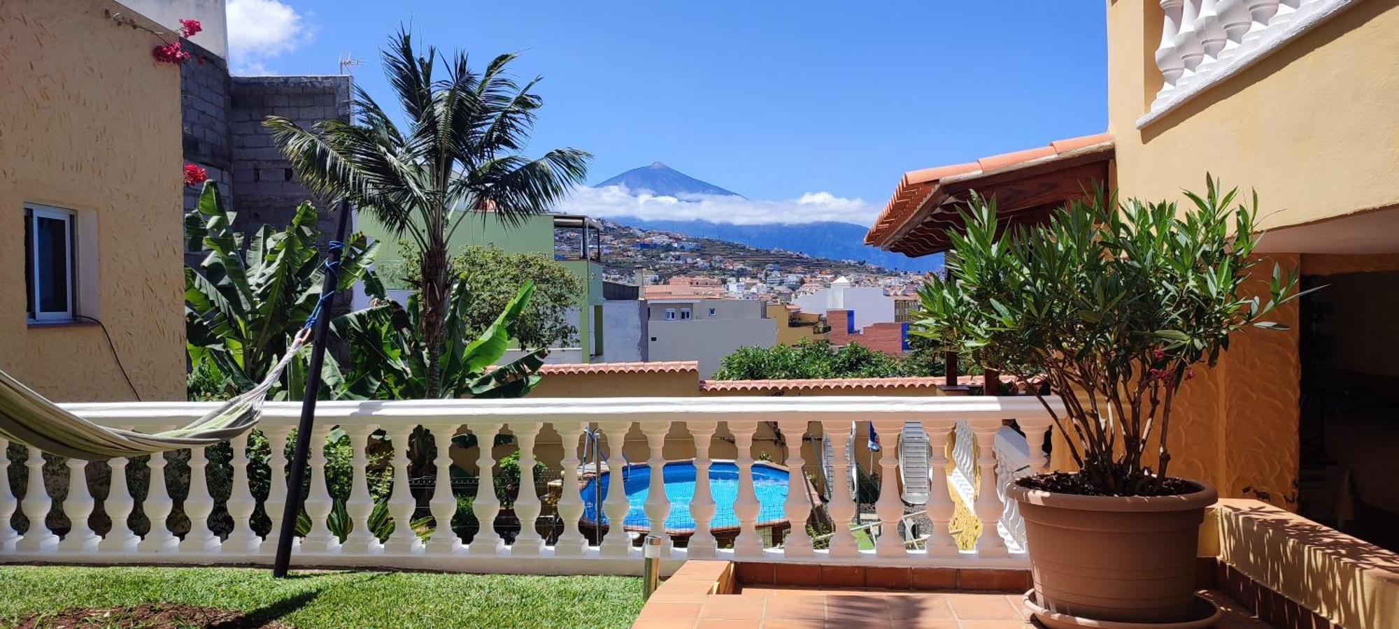 Casa" Vistas Al Teide" Mar Piscina Privada Parking Cubierto Gratuito En Las Instalaciones La Victoria de Acentejo Екстер'єр фото